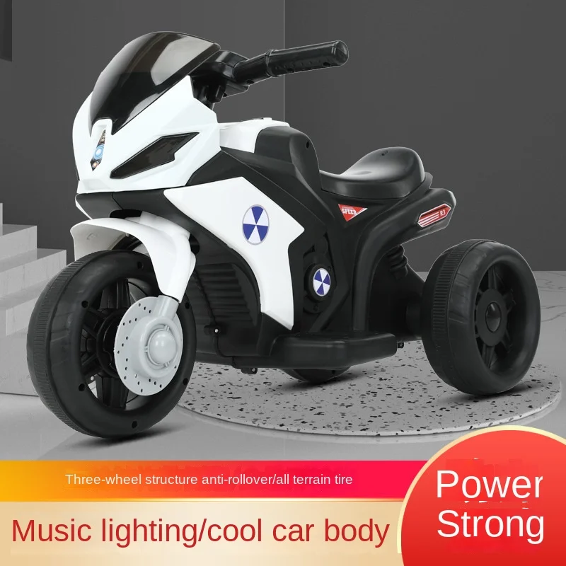 children electric motor 2-6 Boys and girls  toy car can sit people stroller motorcycle tricycle