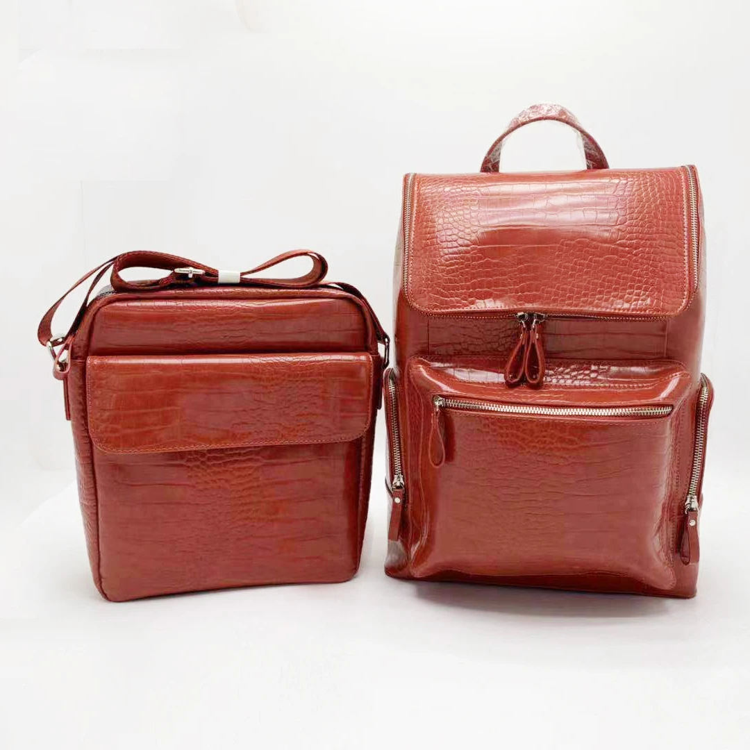 2022 New PU leather Fashion Backpack For Boys  mens designer leather backpacksk Luxury Designer Back Pack