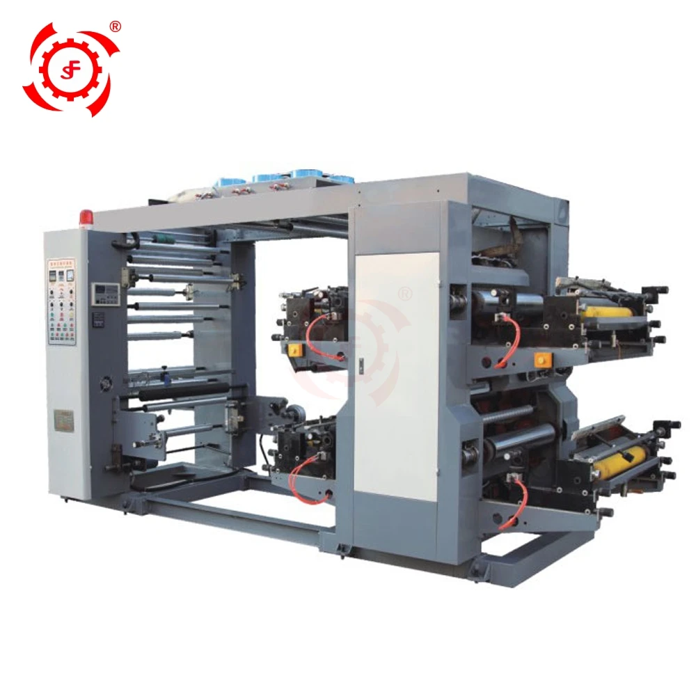 
Highspeed automatic 2 4 5 6 8 color flexo graphic printing machine price 