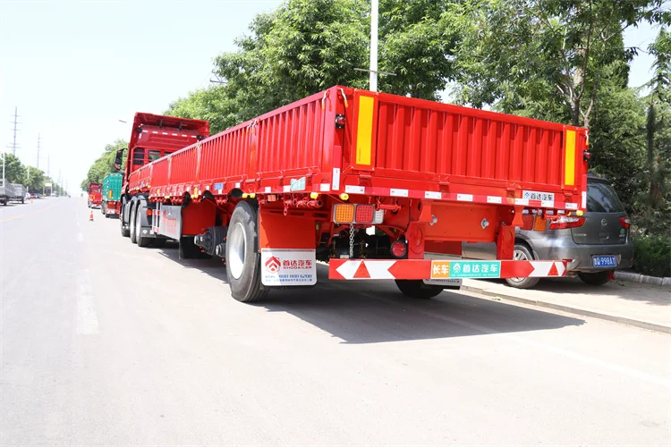 World Class Quality Hydraulic Tipping Trailer, Semi-Trailer Dump Truck, Side Tipper Dump Trailer For Sale