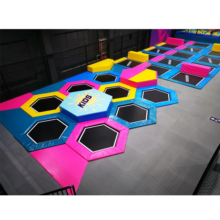 Betta Large Commercial Sports Adventure Park Trampoline Indoor Playground