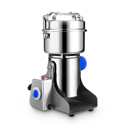 Electric Stainless Steel Small Bean Salt Milling Grain Dry Spice Grinder Mill Machine Food Processor For Household