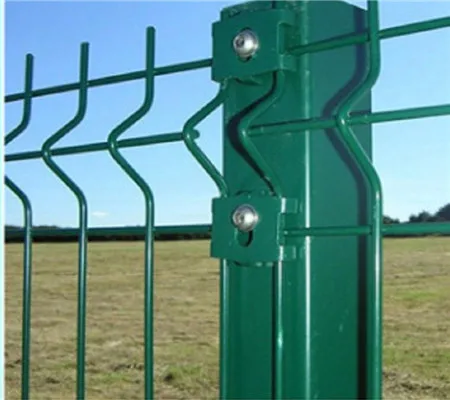 High Strength Durable Pvc Coated Vertical 50 x 150 mm Curved Welded Wire Mesh for Garden Fencing