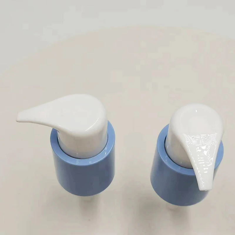 white Black round head press long mouth 24mm cosmetics lotion left and right extrusion switch pump