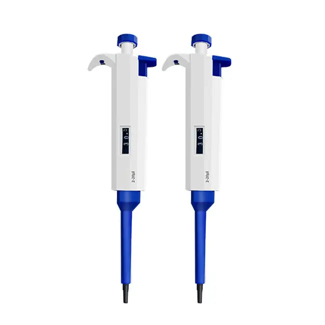 Digital Adjustable Pipette Gun 0.1ul-10ml pipet Laboratory pipeta Liquid Micropipette Single Channel Manual Plastic Pipette tips
