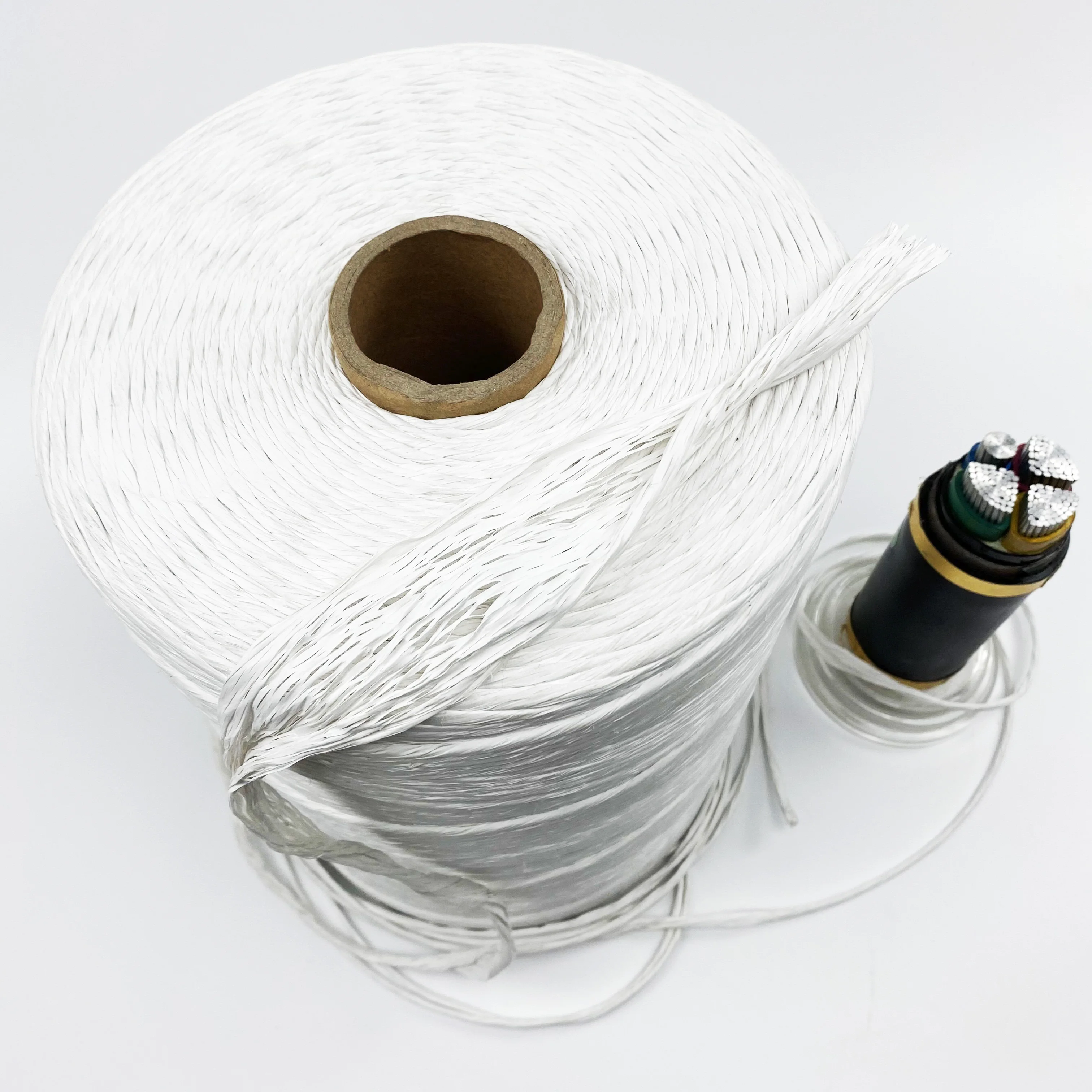 FR PP polyester Filler Yarn insulated LSOH PP filler yarn for cable