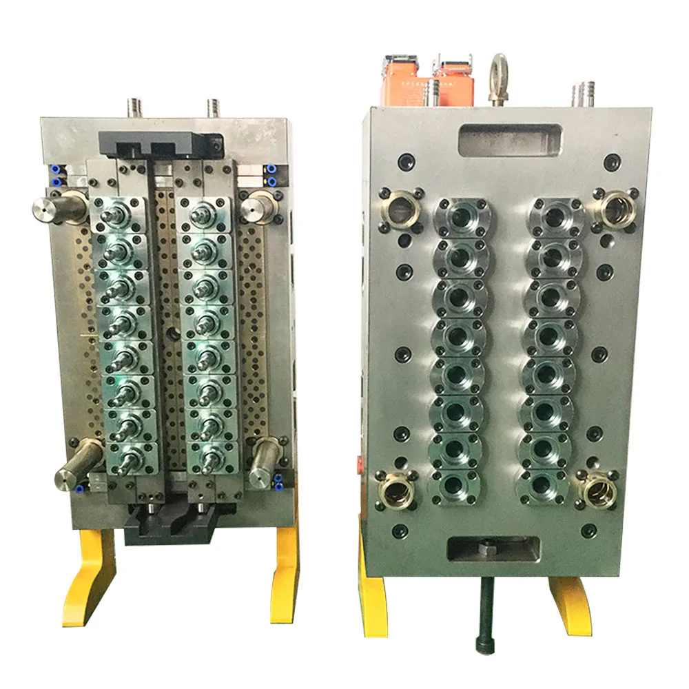 Custom 2-12 Cavity Cosmetic Drinks Water Bottles To 4g 5g 6g 7g Embryo Mould Preform Mold PET Plastic Bottle Injection Mold