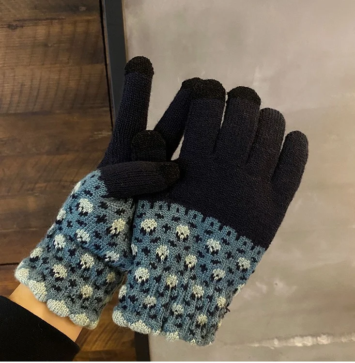 Winter Acrylic Magic Touch Screen Glove for iPhone iPad