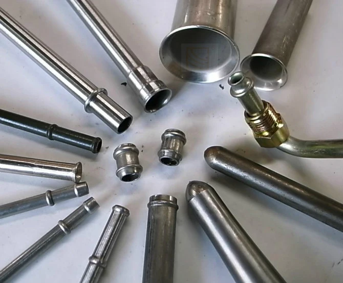 Stainless steel pipe reducer machine metal pipe end forming machine tube swaging machine exhaust pipe expander hydraulic