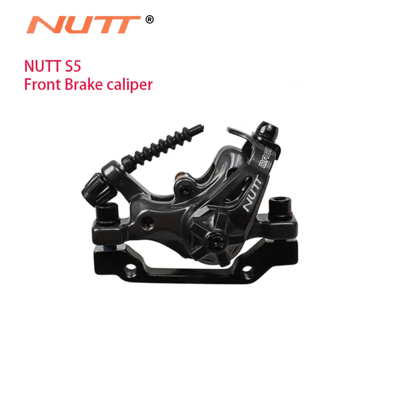 NUTT S5 Double Braking  Bicycle Brake Caliper Mechanical Mountain Bike MTB Bicycle Disc Brake Caliper , Bicycle Calipers
