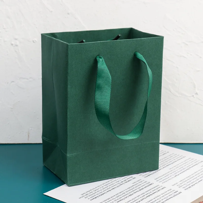 Wholesale Custom Logo Retro Dark Green Jewelry Box Earrings Necklace Bracelet Jewelry Box