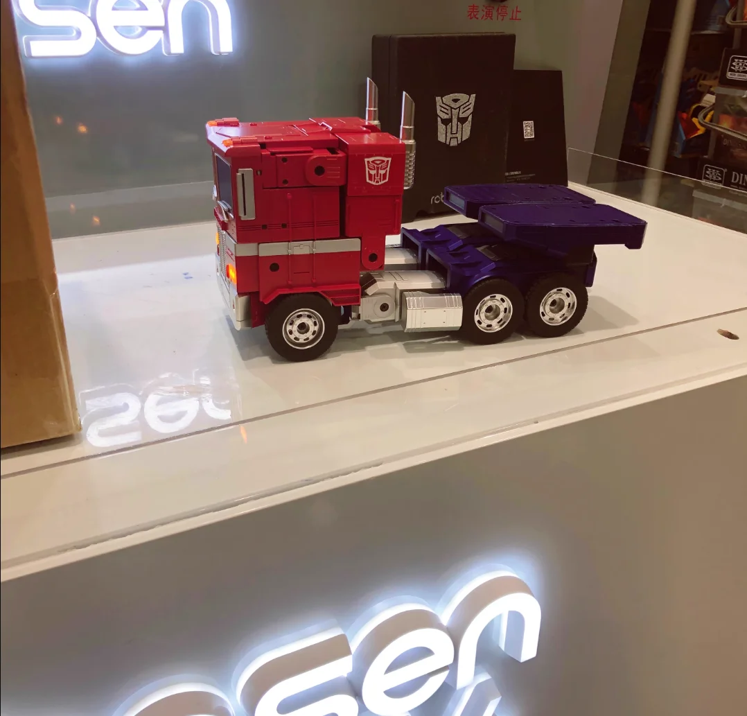 robosen voice control Mobile APP control Automatic deformation   Hasbro Transformers Optimus Prime Intelligent Programming Robot