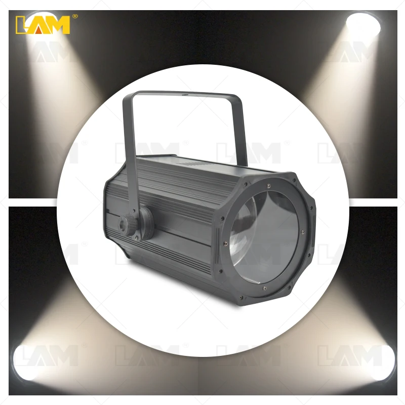 DMX dj lights led movinghead light wedding equipment Zoom COB LED 200W stage Lights 200W 2in1 Cob LED Par Spotlight For Studio