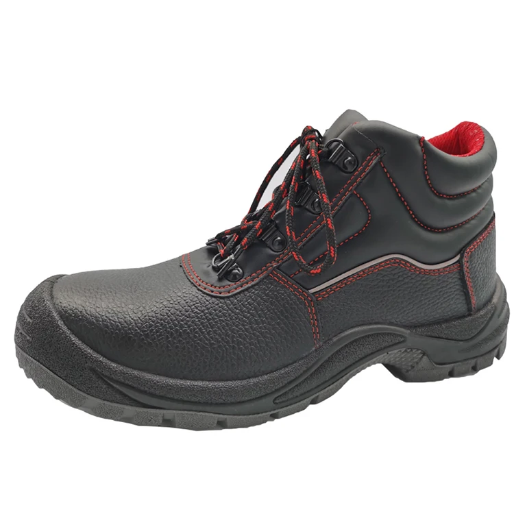 CE SBP Steel Toe Foot Hard Work Functional Shoes In The Cold Pakistan Black Safety Work Shoes