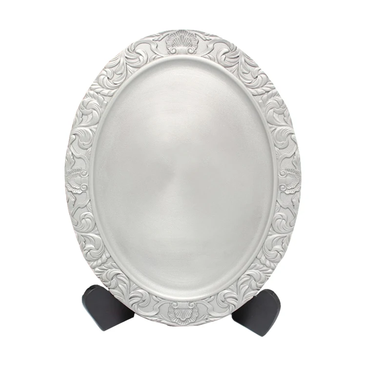 Oman Religious Printing Logo Medal Award Plate Metal Plate for Commemorate