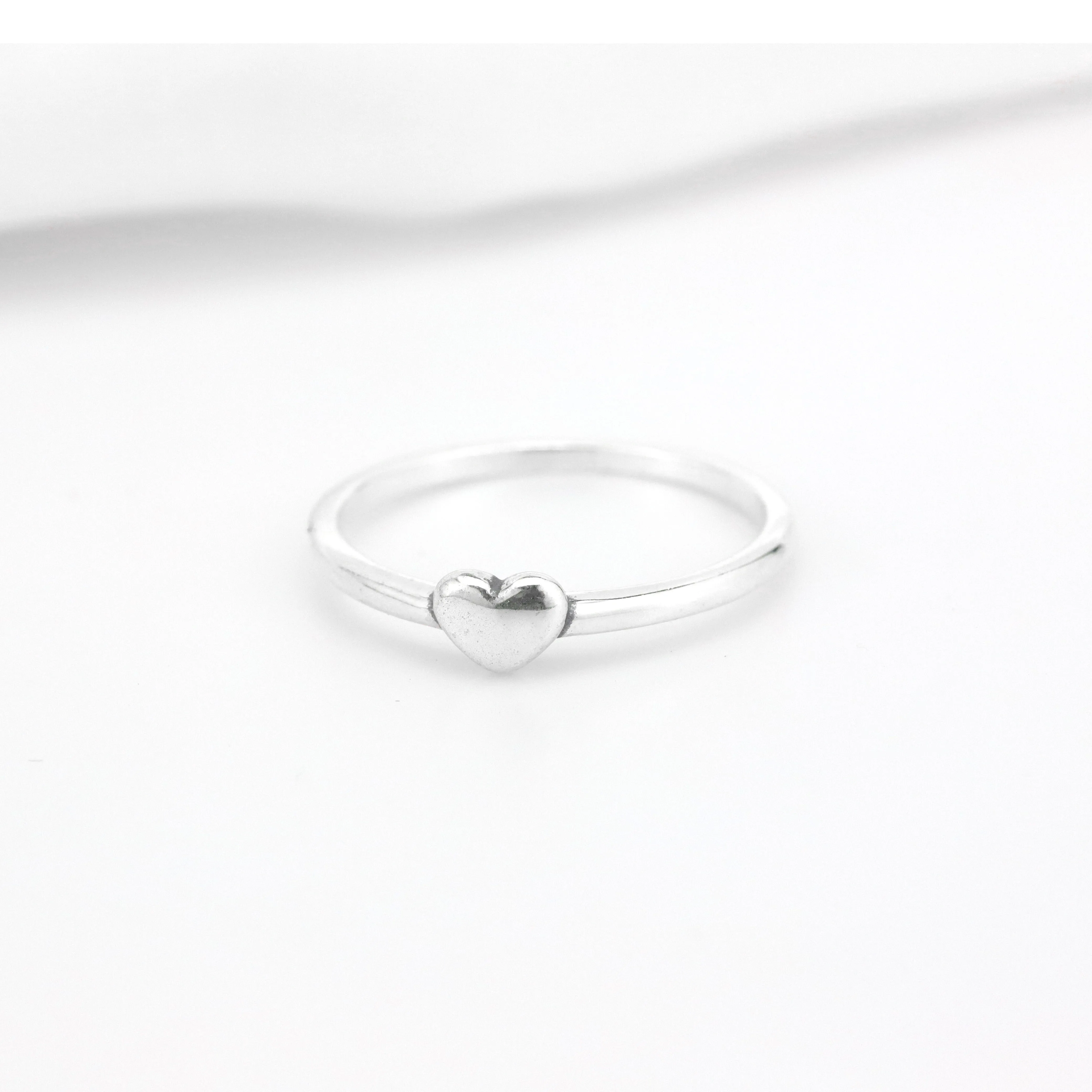 james avery ring Hot Trendy Woman Gift Solid 925 Sterling Silver Plain Heart Infinity Rings Elegant Silver james avery jewelry