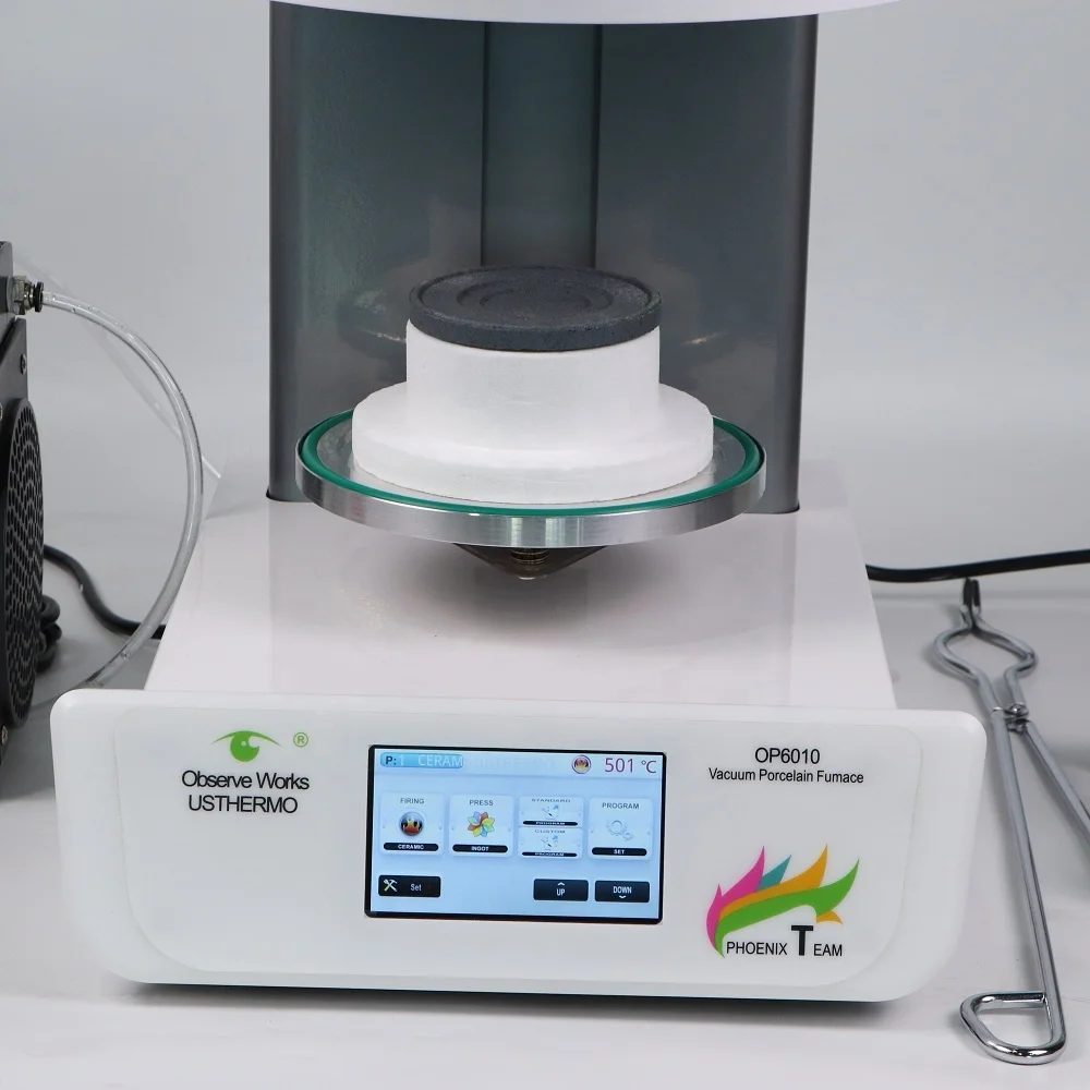 Fully Automatic Dental Press Furnace for Ingots to make veneer Ingots Press Oven