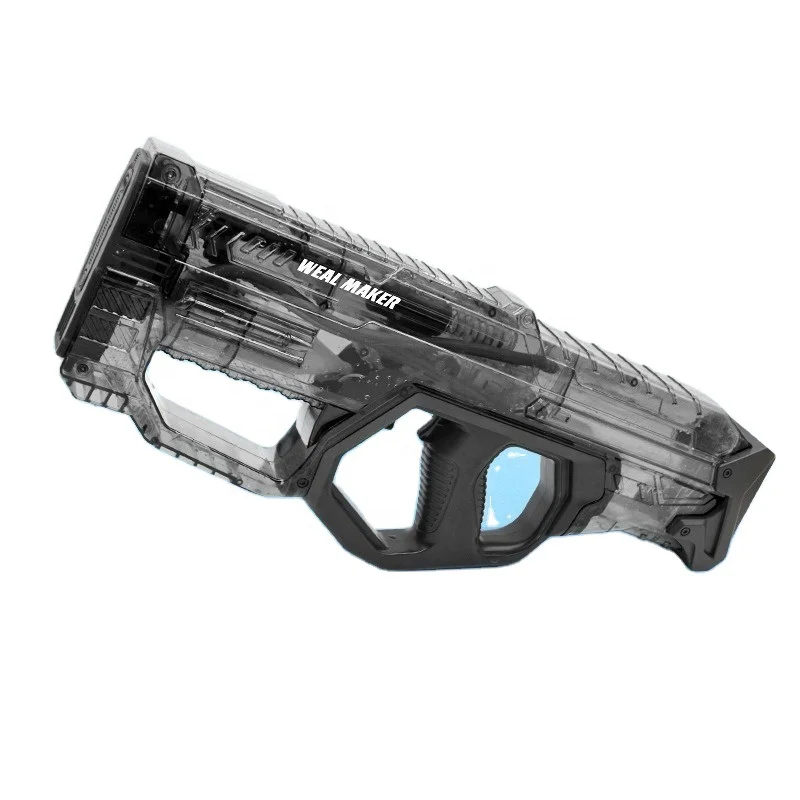 Cool Electric continuous water gun large capacity Automatic high pressure Without sight children beach water game toys for Kids