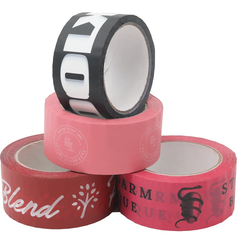 Bopp Custom Logo Packing Tape Silent 1inch Customize Bopp Packaging Tare Tape
