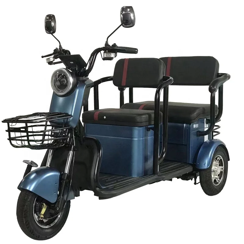 Factory Manufacture Various Electric Cargo Bike Tricycle Passenger With Cabin