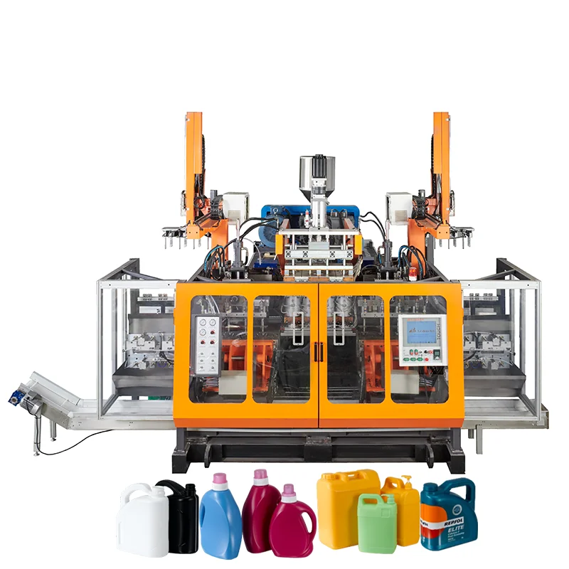 Intelligent equipment auto stable PE HDPE 5l jerrycan tank extrusion blow molding machine for sale
