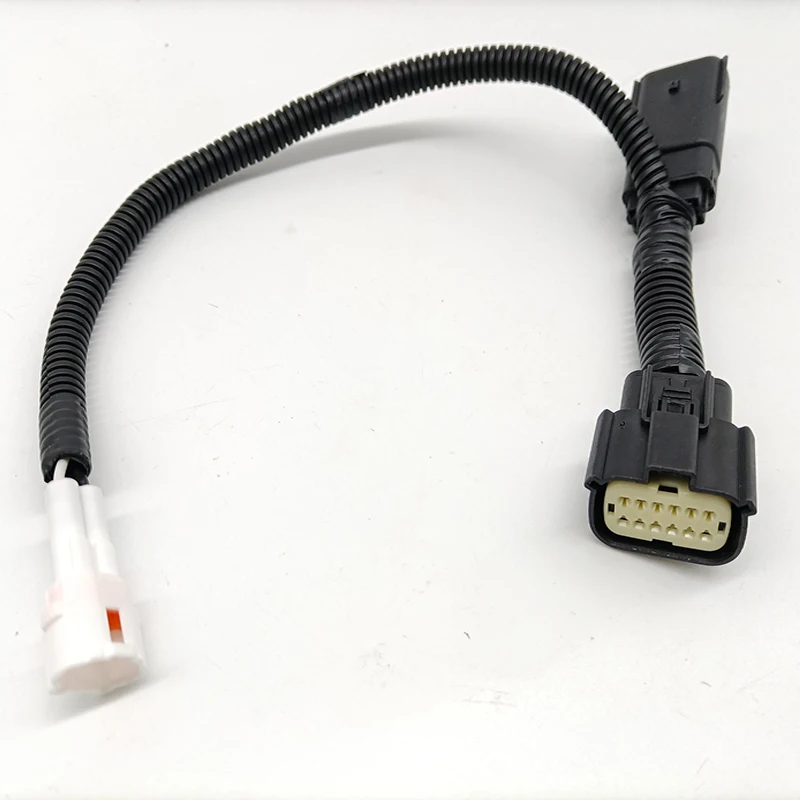 12pin male and female connector wiring harness for automobile