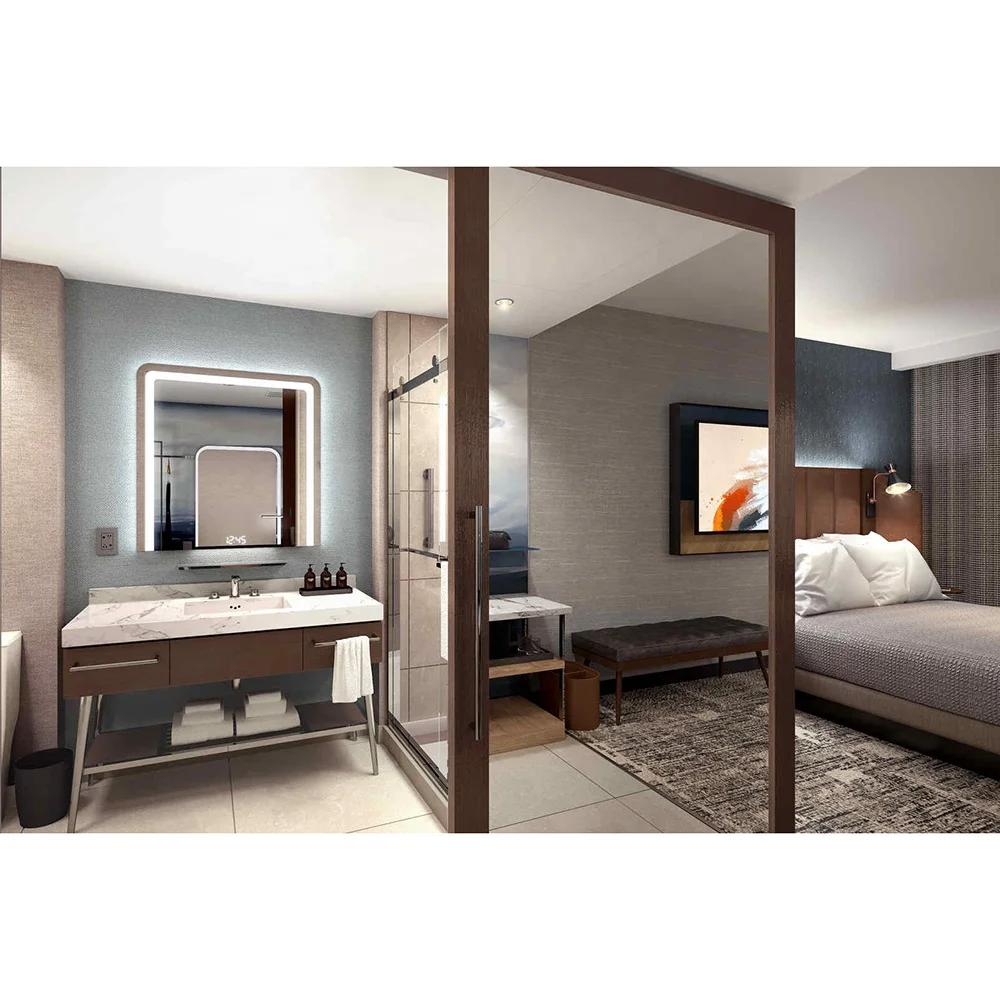 Tempo By Hliton Relaxing Hotel Guest Room Furniture King Premium Hotel Bedroom Sets