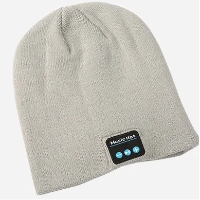 Wirreless hats  Music blue tooth beanieRechargeable Wireless Headphones Built-in Stereo Speakers Winter Hats Warm Harphone Gifts