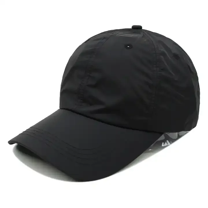 High quality running light nylon breathable baseball cap in stock sports hat