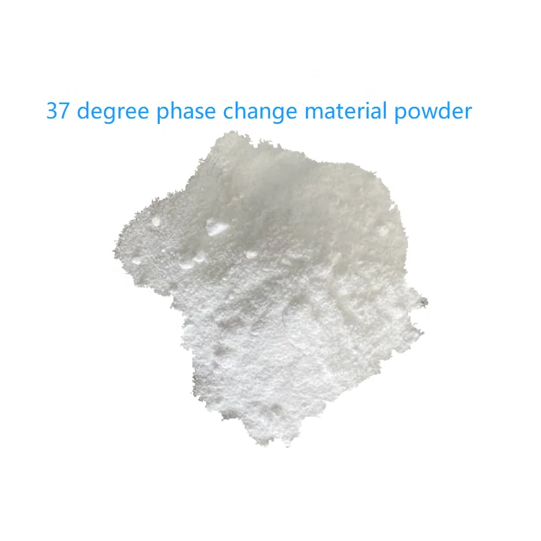 
White powdery PCM 37 degree phase change material 37 degrees cool sensitive material powder 