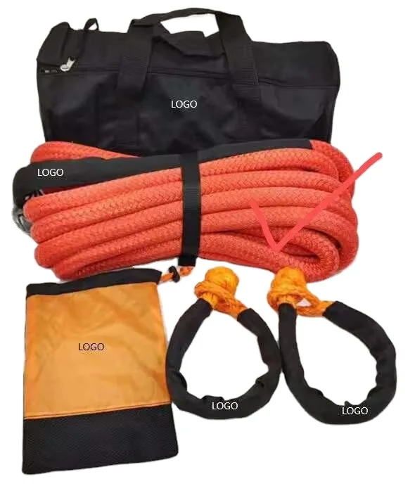 USA Kinetic Recovery Tow Rope Heavy Duty Offroad Snatch Strap for UTV, ATV, Truck, Car, Tractor - Ultimate Elastic Straps