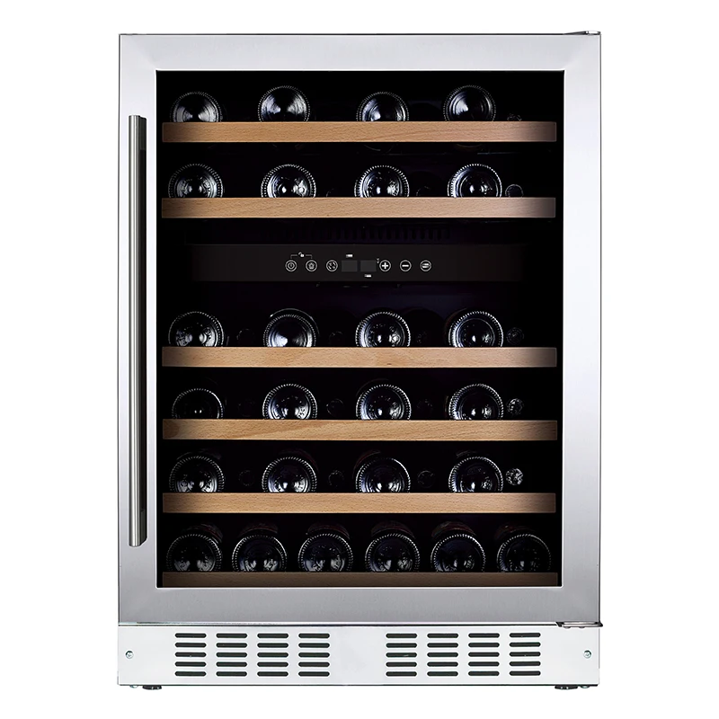 Vinopro Mini Bar Refrigerator OEM 46 Wine Bottle Cabinet 145L Freestanding Electric Wine Cooler for Household Use