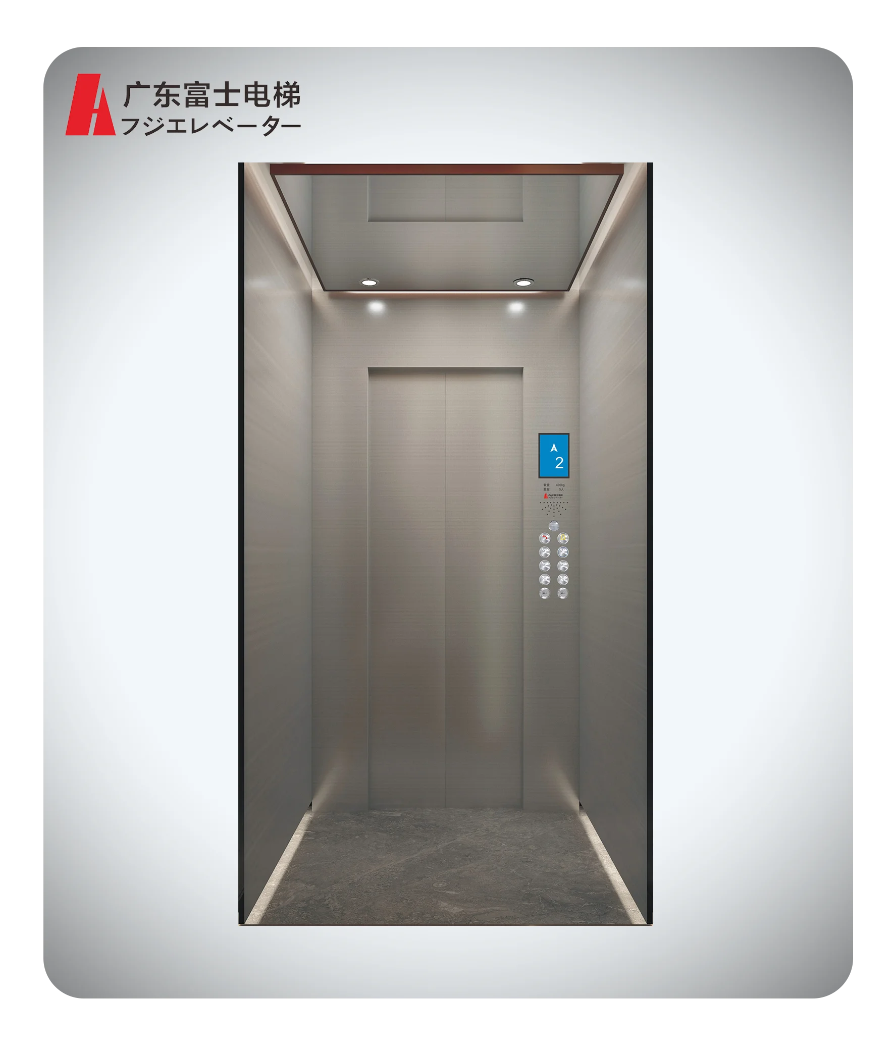 GD-Fuji Small Room Elevator 400kg Passenger Elevator Lift For Building