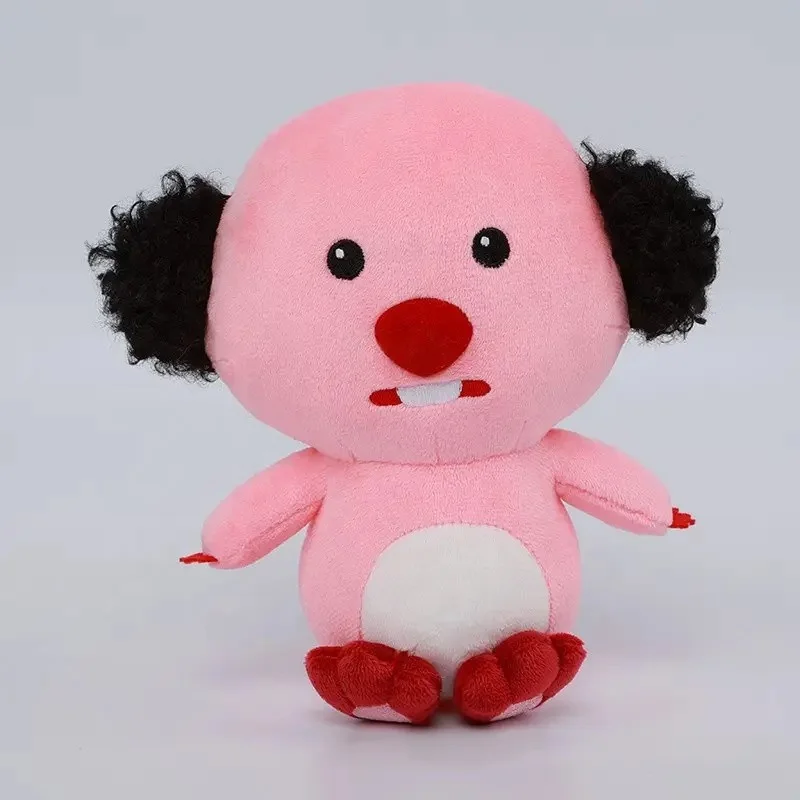 Hot selling product LOOPY stance base stuffed beaver figurine decorative cute pink beaver plush model action toy anime amplified