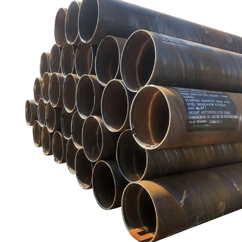 EN10219 SSAW HSAW DSAW Steel Pipe S355 Spiral Steel Pipe API 5L PSL1 X42 X50 X60 X70