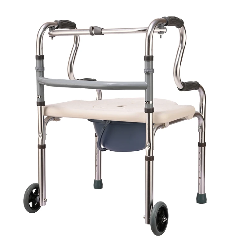 Aid Equipment Aids With Wheels For Disabled Walkers Seniors Elderly Rehabilitation Assistance Device Walking Aids