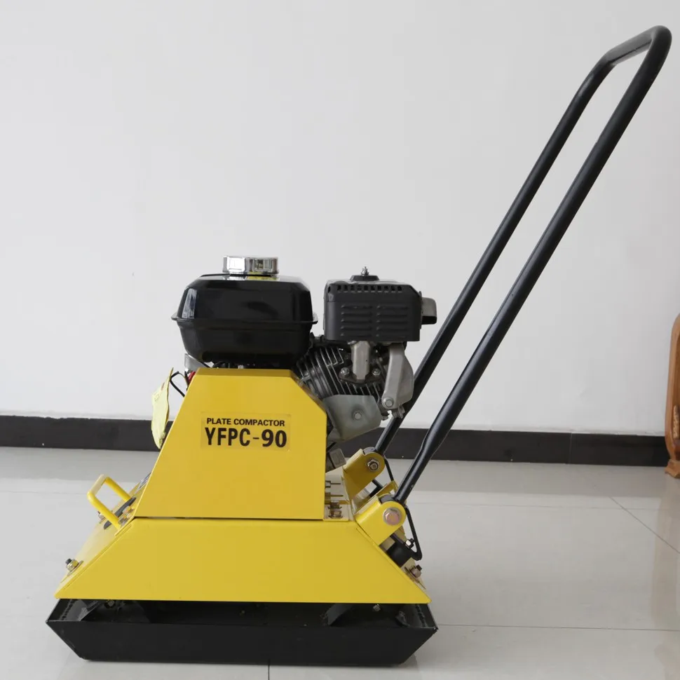 Hand Held Plate Compactor With High Performance Gasoline Engine