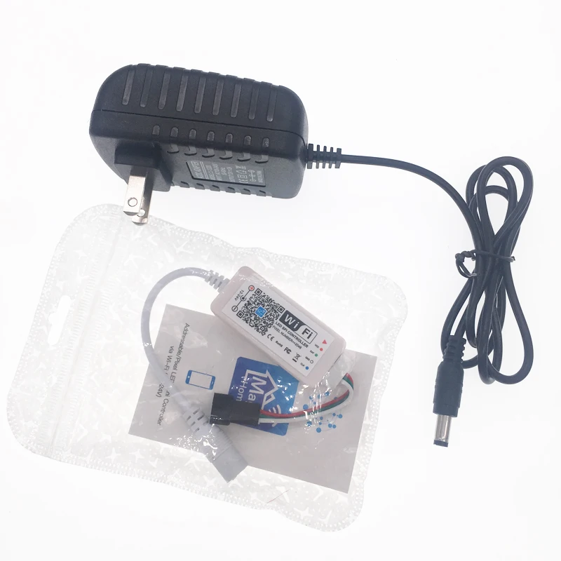 New style 3LEDs led injection module with APP Wifi controller Ws2811 IC SMD 5050 RGB DC12v IP65 full color led module