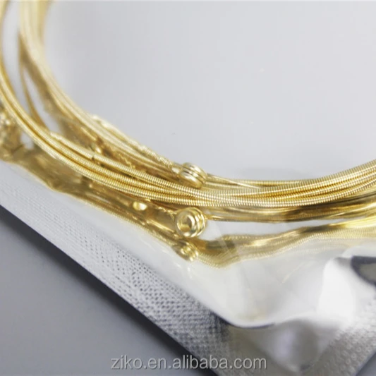 ziko 24k gold coating acoustic guitar string DK-010/011/012