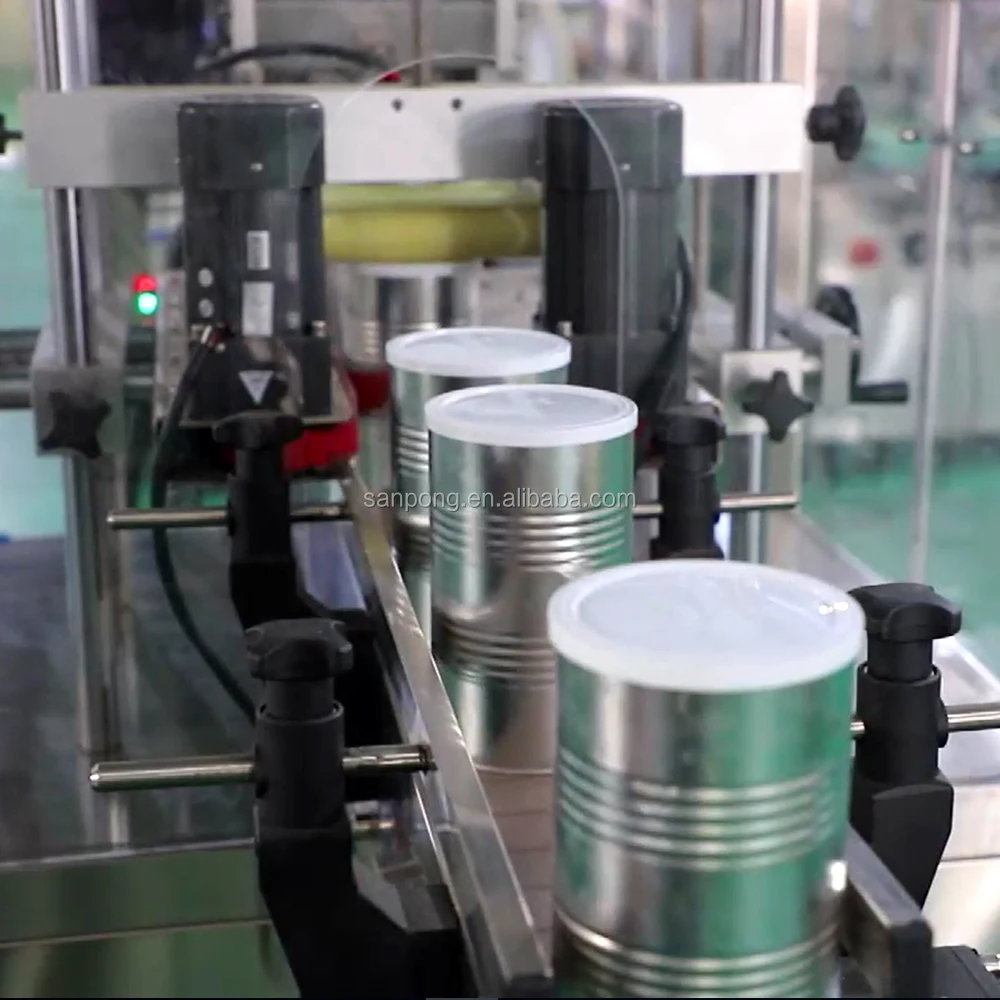 High accuracy double nozzles automatic weighing filling capping machines goat milk powder packing machine