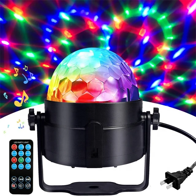 Ball stage decoration ball bar light disco ball Lights USB LED Mini Sound Activated magic stage lights mini disco led lamp