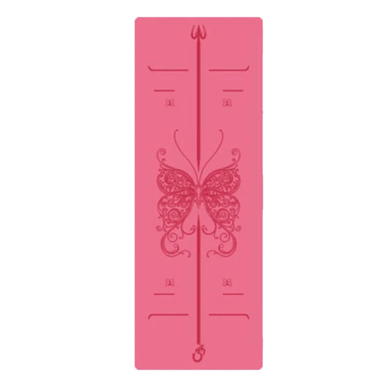 Искусственная резина эстетический Коврик для йоги расширяющийся медитации Пилатес впитывания пота фитнес-подушка отлично подходит Скользкого коврика