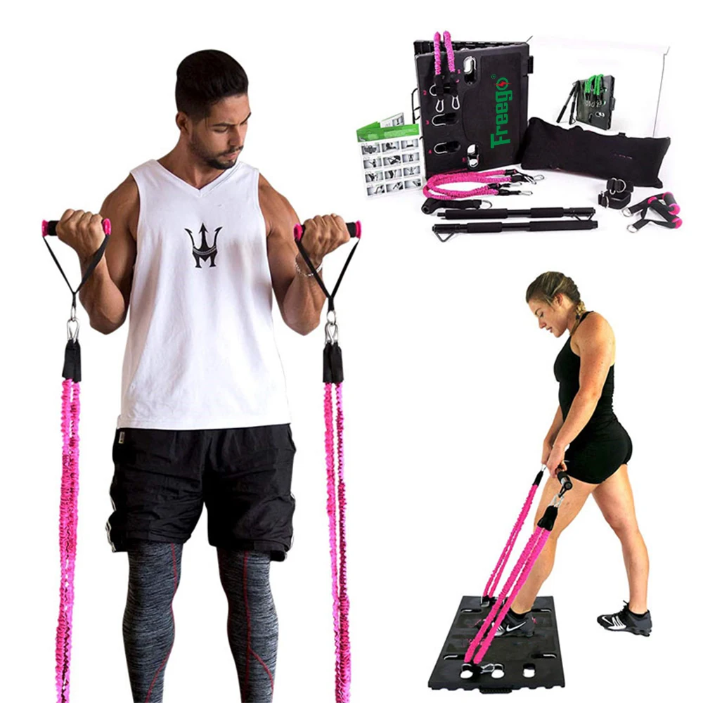 Портативный комплект для путешествий, фитнеса и домашних упражнений, йоги, пилатеса, бара, оптовый продавец