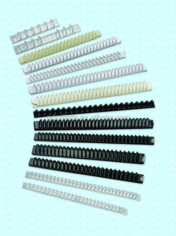 
Plastic Ring Binder File Clip Compressor Bar Plastic FIling Binder Clip 