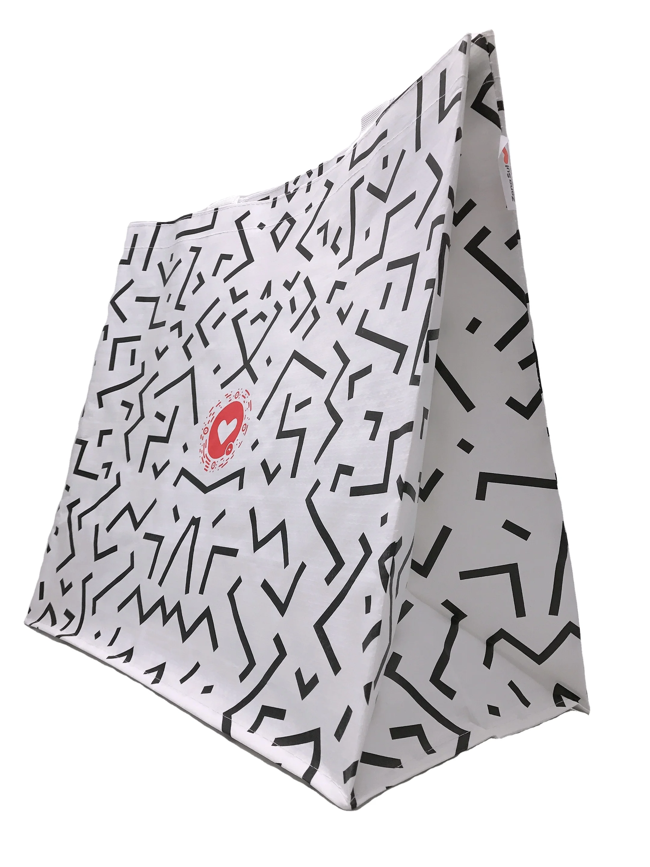 
Online Shop 2020 Top Brand Promotional Walmart supermarket large PP Woven printed customized bag 
