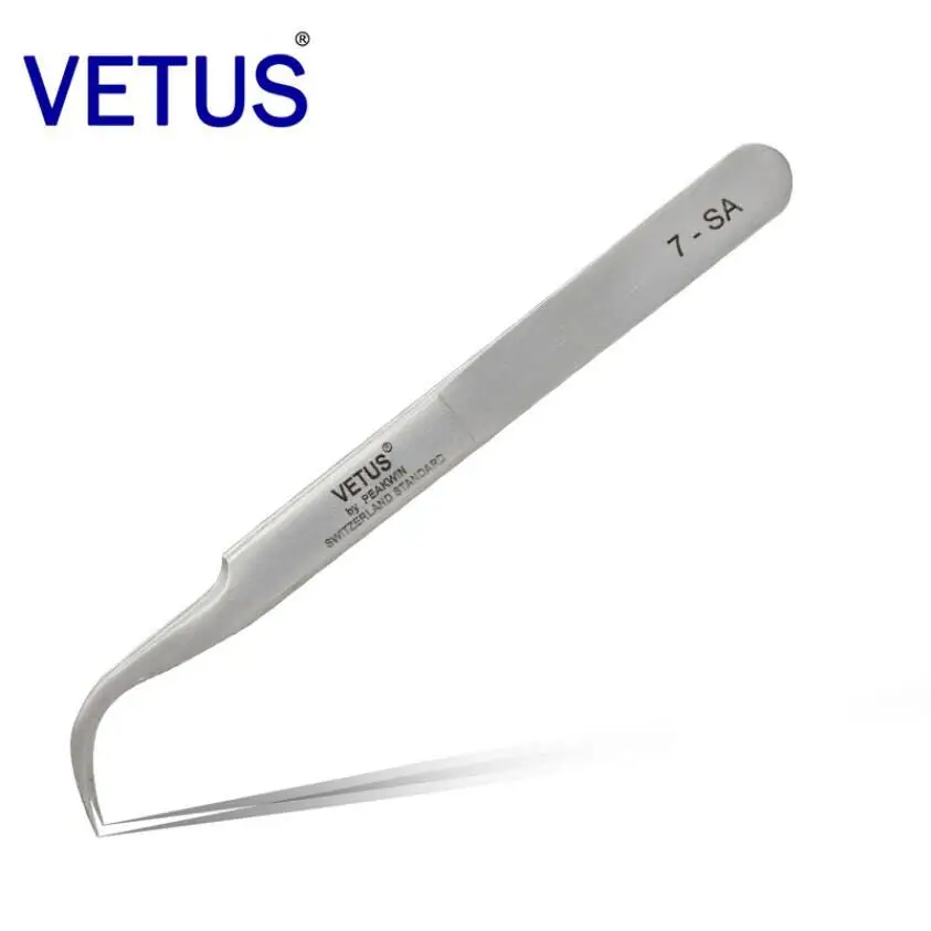 7-SA Antistatic Electronics Tweezer /Industrial Laboratory Furniture Plastic Tweezer/ Stainless Steel Tweezer