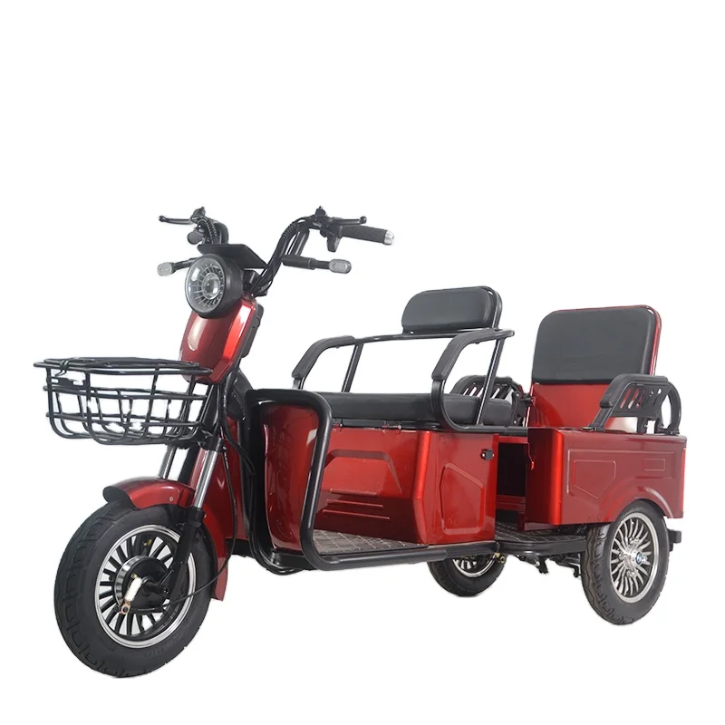 HOT sellingNew Model 2023 Hot Selling Fat Tire Passenger Electric Tricycle For Adults