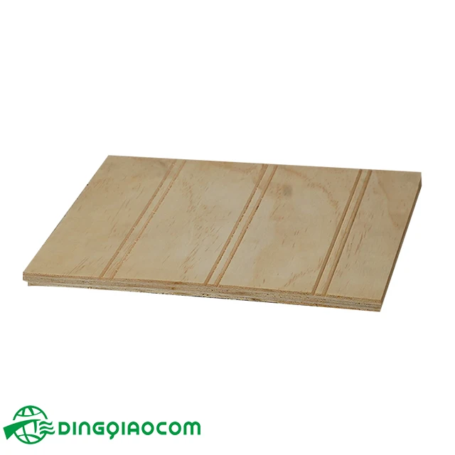 slotted plywood/grooved plywood/terciado ranurado