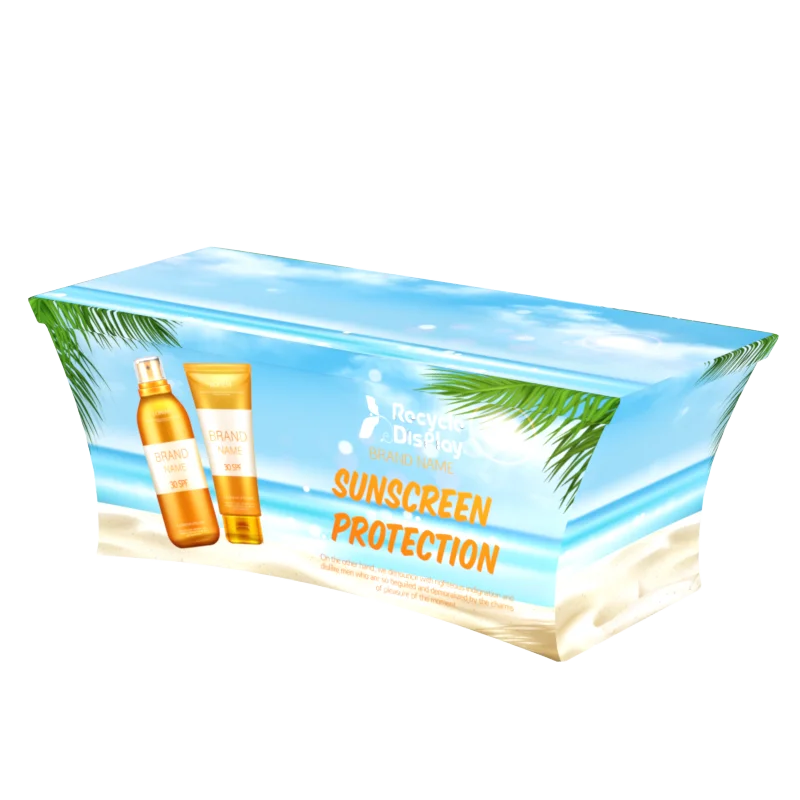 Custom Design Trade Show Table Cover Advertising Fitted Table Cloth With Your QR Code Printed