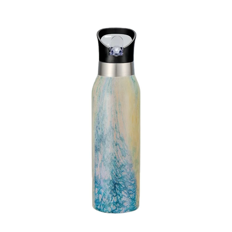 colour changing free sip double wall insulated stainless steel water bottles